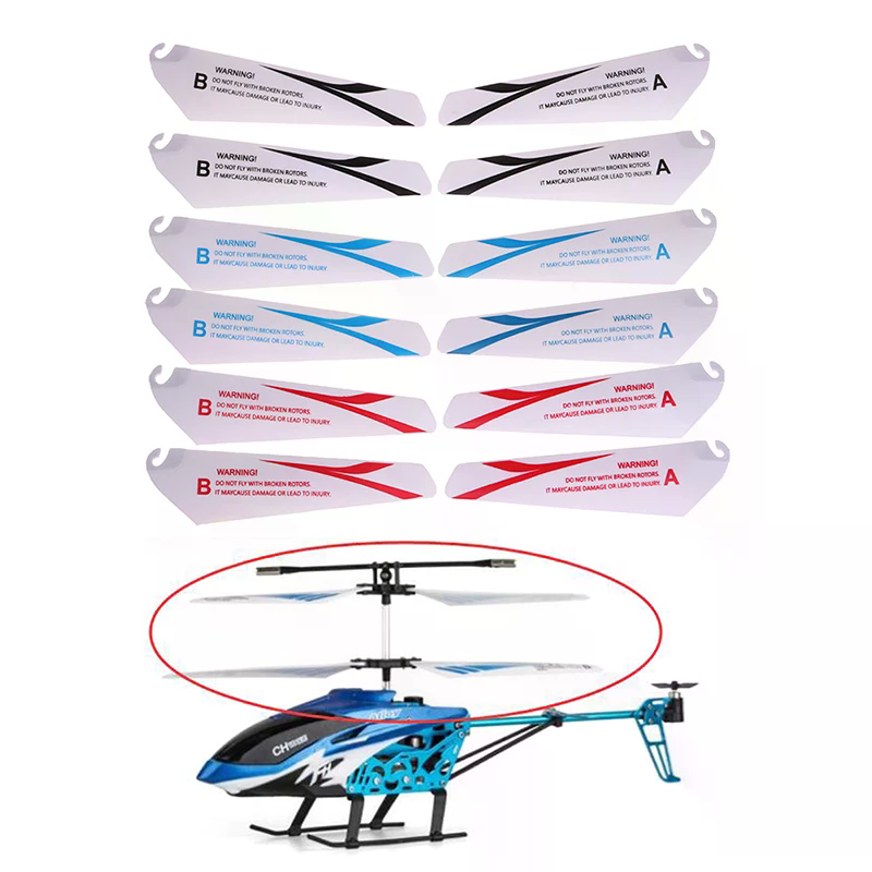 Rc Helicopter Coaxial - 4 stuks 7.2/9 CM reserve messen