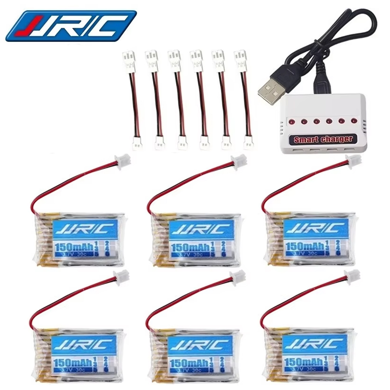 Rc Helicopter Charger - Originele JJRC H20 Batterij 3.7V 150mAh