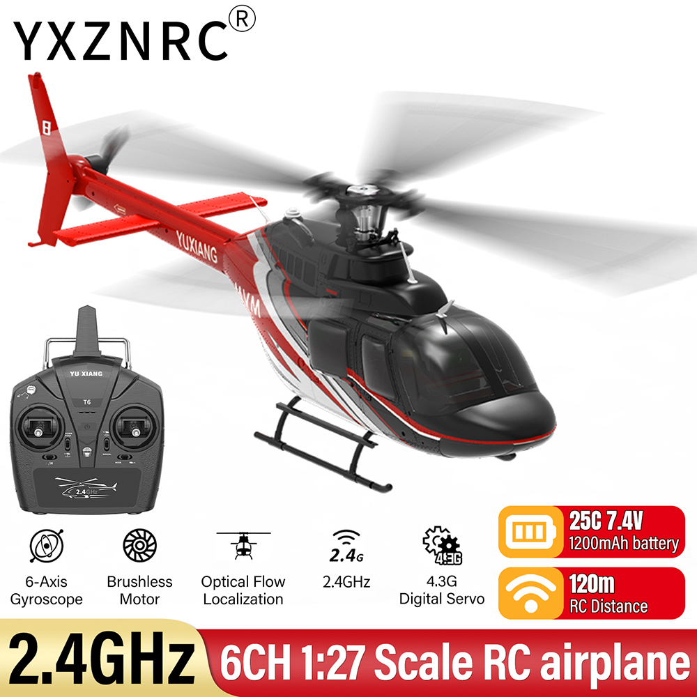 Rc Helicopter Charger - YU XIANG RC Vliegtuig 2.4G 6CH