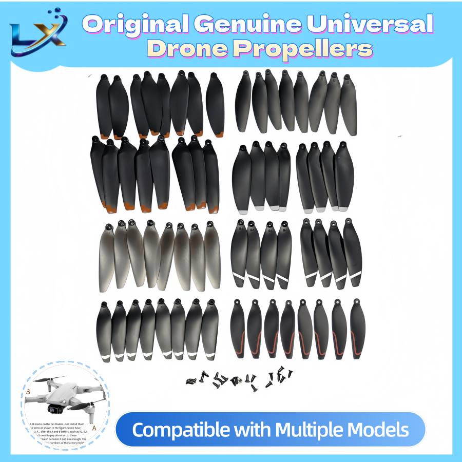 Rc Helicopter Blade - 2SET 16PCS Originele dronebladen voor algemeen