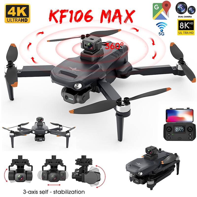 2022 NIEUWE KF106 Max Drone 8K - Rc Helicopter Charger recensie en prijs