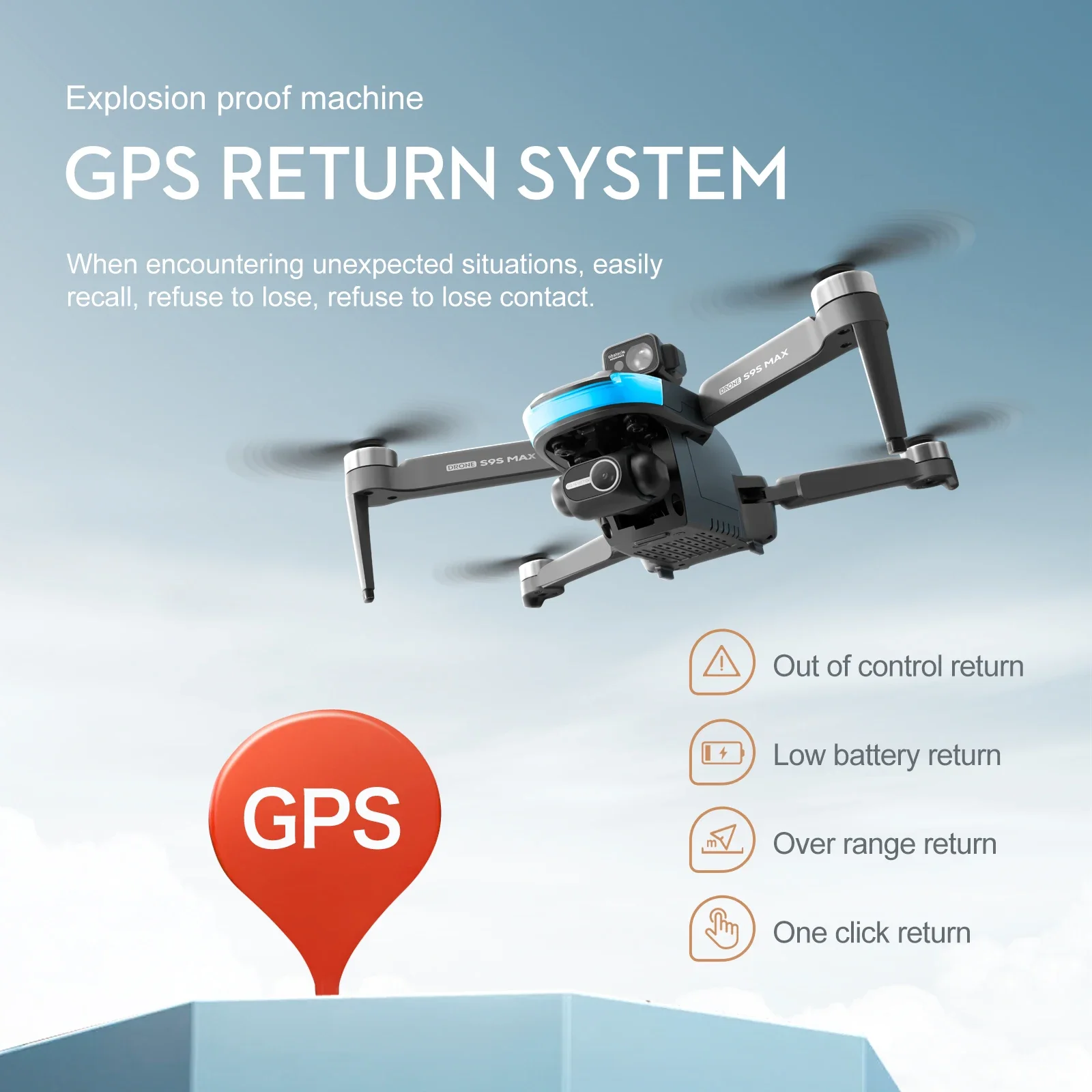 NIEUWE S9S MAX MINI Drone 4K 2 - Rc Helicopter Case recensie en prijs