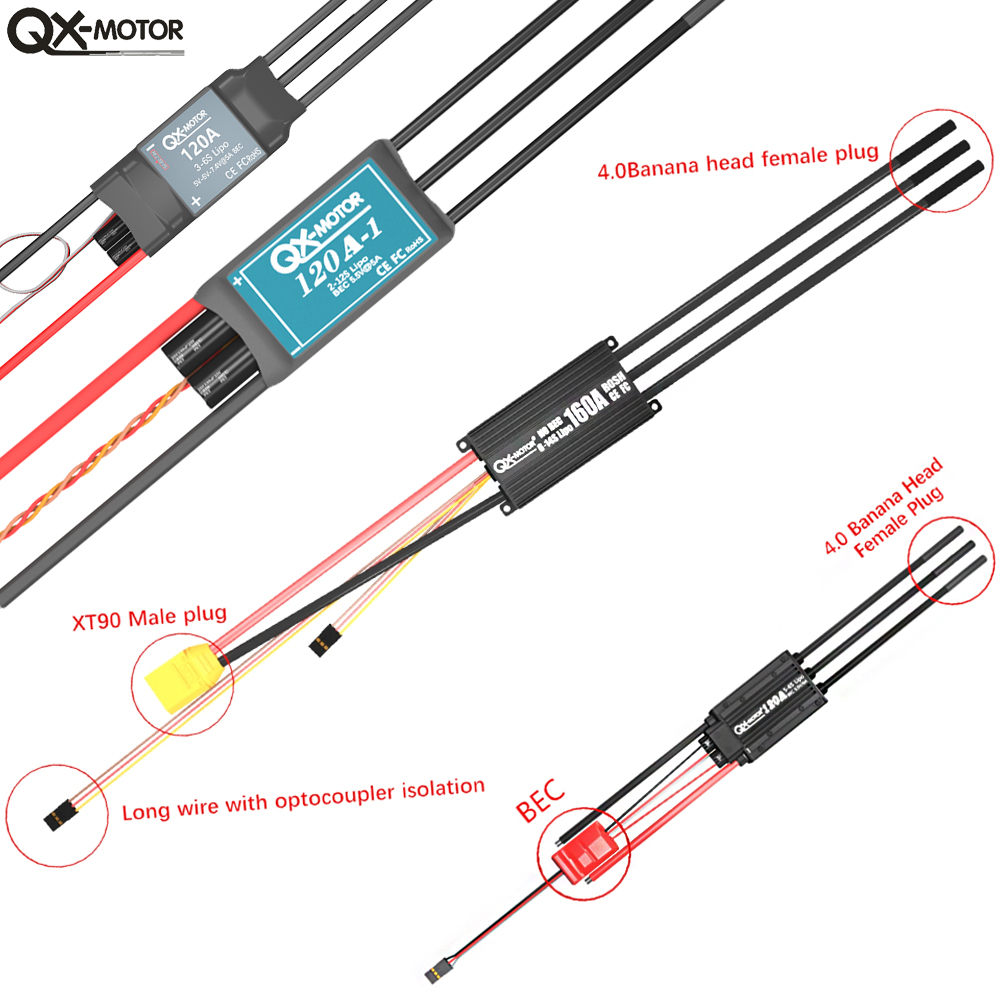 20A-120A Borstelloze ESC Snelh - Rc Helicopter Motor recensie en prijs