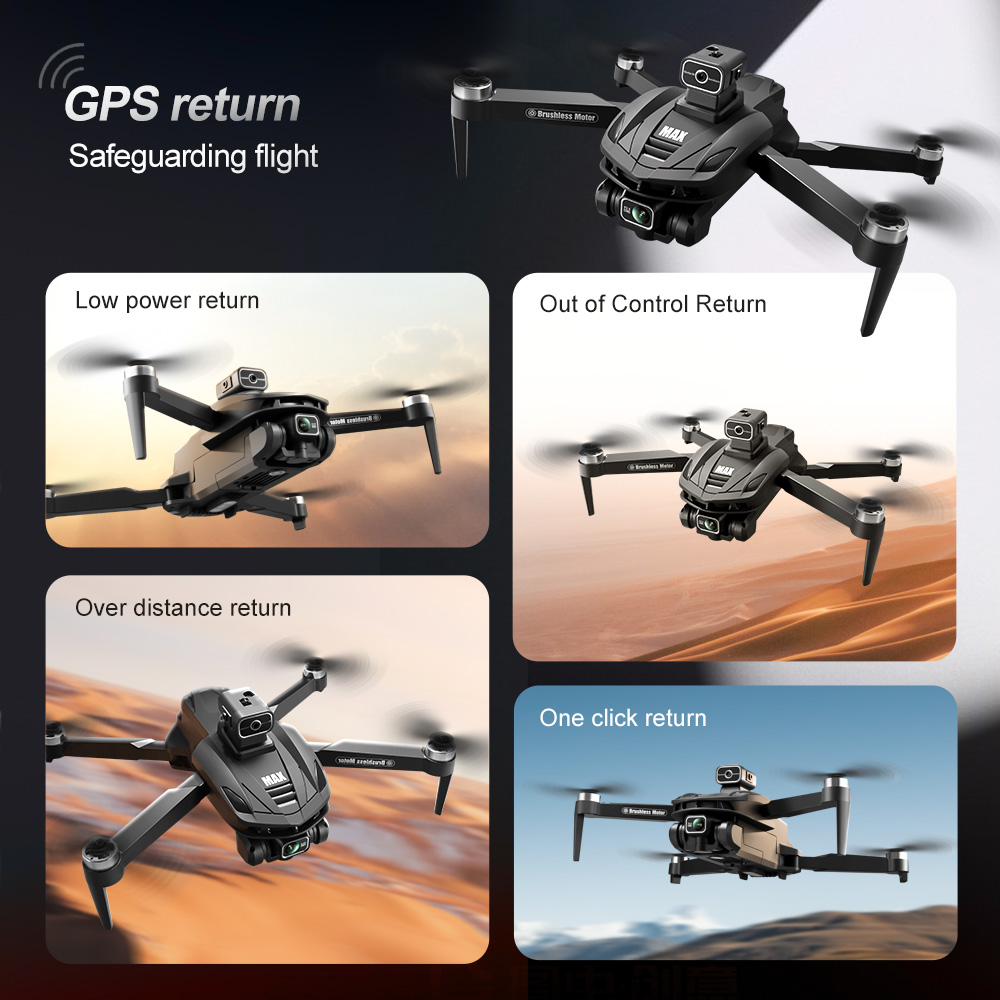 V168 PRO Max GPS Drone 8K Prof - Rc Helicopter Charger recensie en prijs