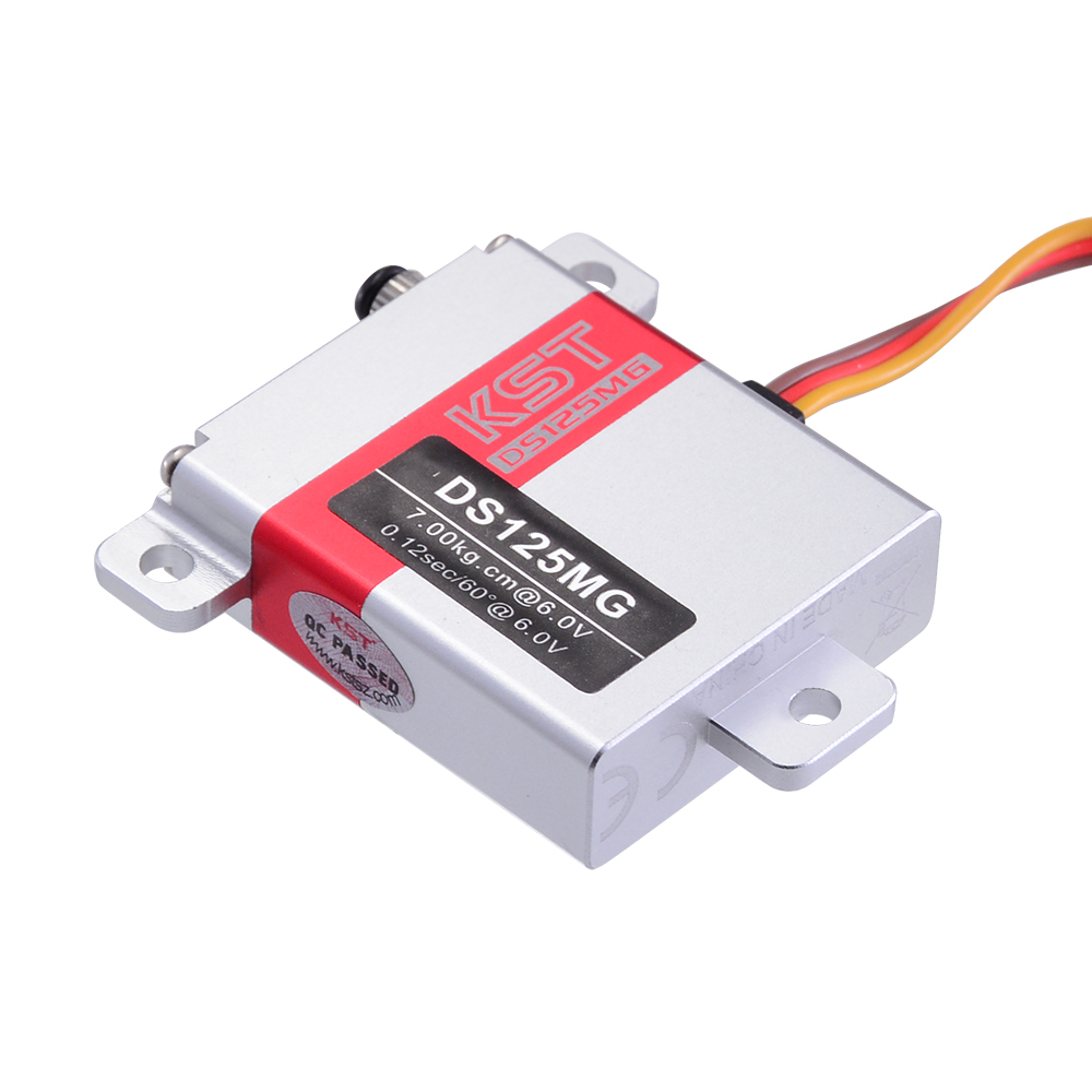 KST DS125MG 6V 10mm Hoog Koppe - Rc Helicopter Battery recensie en prijs