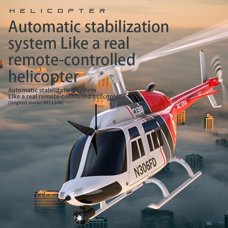 RC ERA C138 1:33 Bel 206 RC He - Rc Helicopter Gyro recensie en prijs
