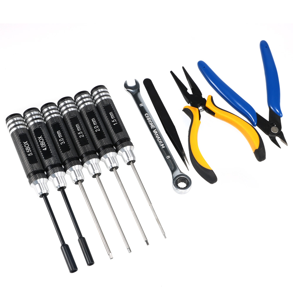 10PCS 10in1 FPV Drone RC Tool  - Rc Helicopter Tool Kit recensie en prijs